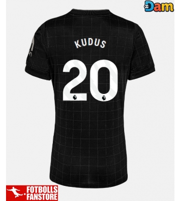 Tottenham Hotspur Mohammed Kudus #20 Bortatröja Dam 2025-26 Kortärmad